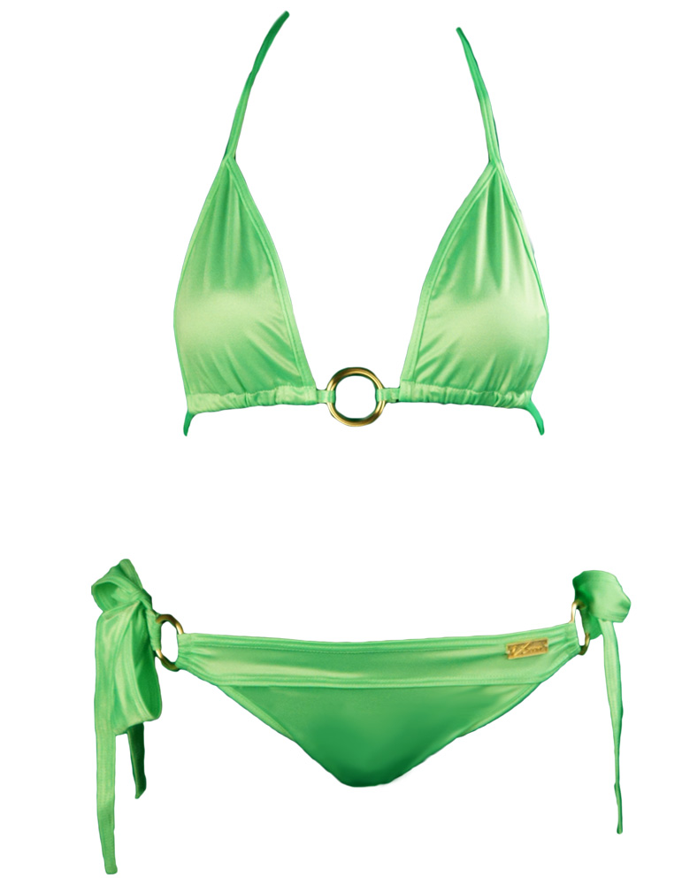 neon green bikini