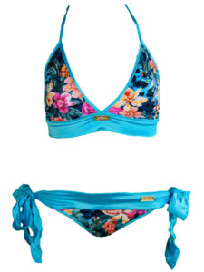 **Blue Lagoon: Turquoise Bikini Bottom - Water Vixen Swim