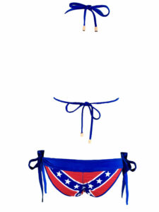 rebel flag bikini