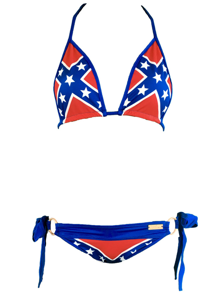 rebel flag bikini