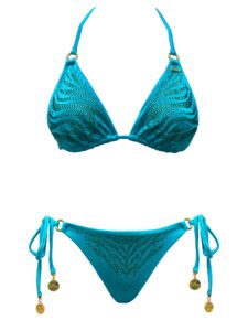 Turquoise bikini