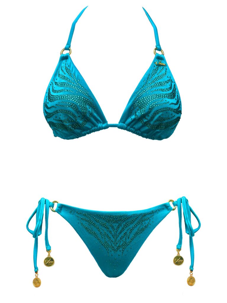 Turquoise bikini